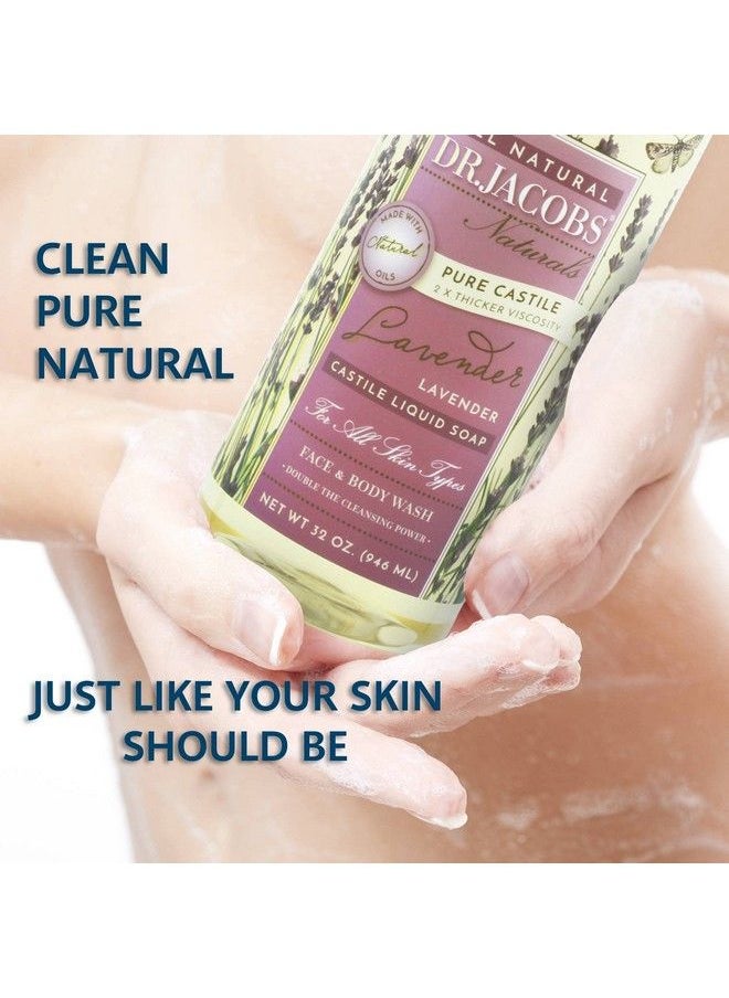 DR.JACOBS NATURALS - Dr Jacobs Naturals Allnatural Castile Body Wash With Plantbased Ingredients Gentle And Effective Sulfatefree Parabenfree And Crueltyfree Formula For Nourished Skin - Image 1