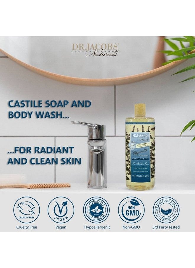 DR.JACOBS NATURALS - Dr Jacobs Naturals Allnatural Castile Body Wash With Plantbased Ingredients Gentle And Effective Sulfatefree Parabenfree And Crueltyfree Formula For Nourished Skin - Image 1