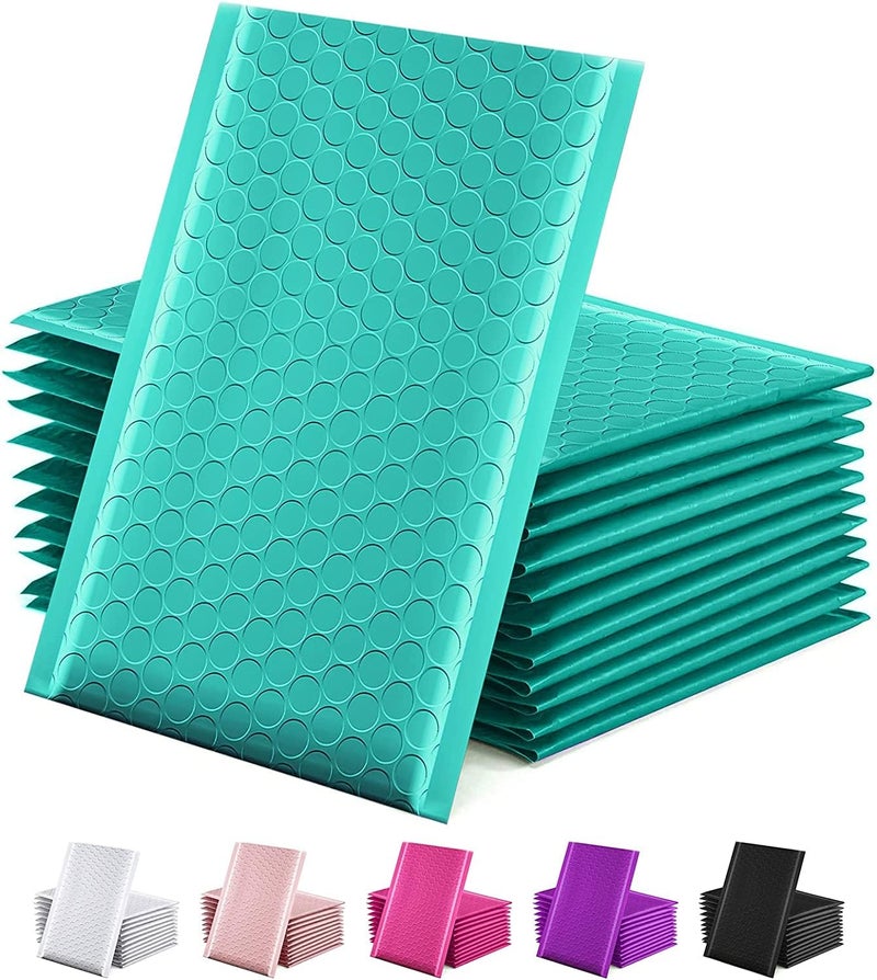 GSSUSA Bubble Mailers 6x10 Inches Padded Mailers 50 Pack Usable Size 6x9" Bubble Envelopes Small Packaging Mailing Envelope Bags Shipping Bag Bulk Pack Self Seal Package Packing Business Supplies - Image 1