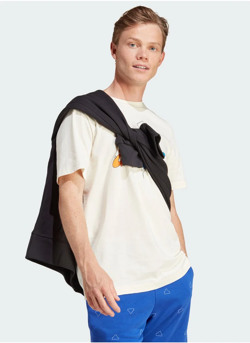 Adidas Illustrated Badge Of Sport T-Shirt