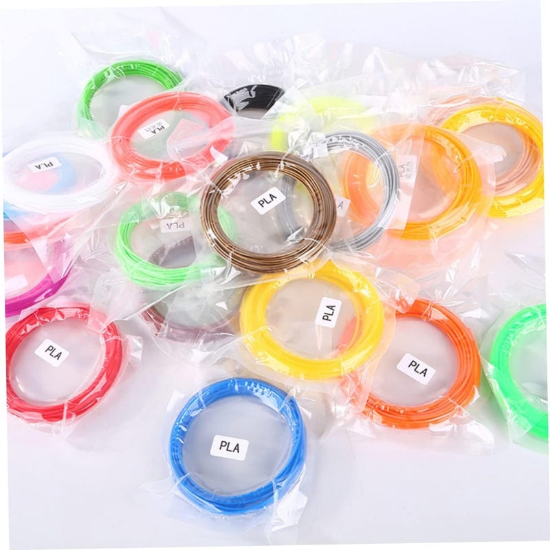 OUNONA 1.75mm 3D Pen Plastic Refills 5M Length Compatible 3D Printers Vibrant Colors for Creative Projects - Image 2