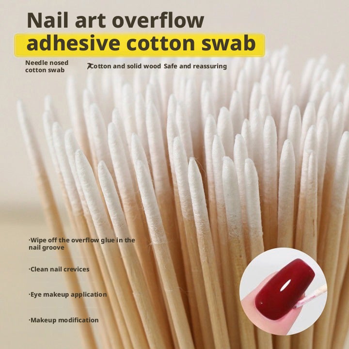 Pointed Cotton Swabs 100pcs - Image 3