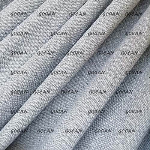 GOCAN Brazilian Double Hammock 2 Person Extra Large 330X150cm Load Capacity 600Pound Canvas Cotton Hammock for Patio Porch Garden Backyard Lounging Outdoor and Indoor XXL(Grey) - Image 4