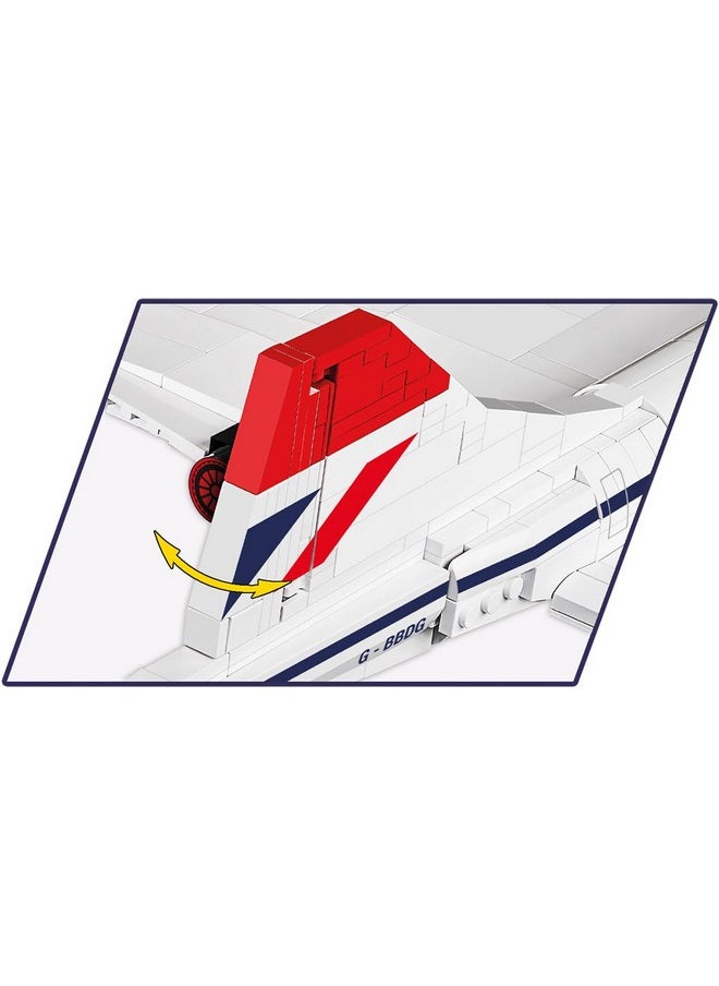COBI COBI Historical Collection Brooklands Museum G-BBDG Concorde Turbojet Plane  - Image 3