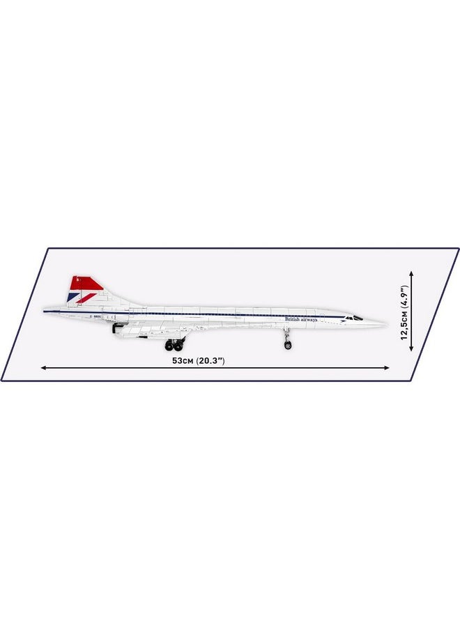 COBI COBI Historical Collection Brooklands Museum G-BBDG Concorde Turbojet Plane  - Image 2