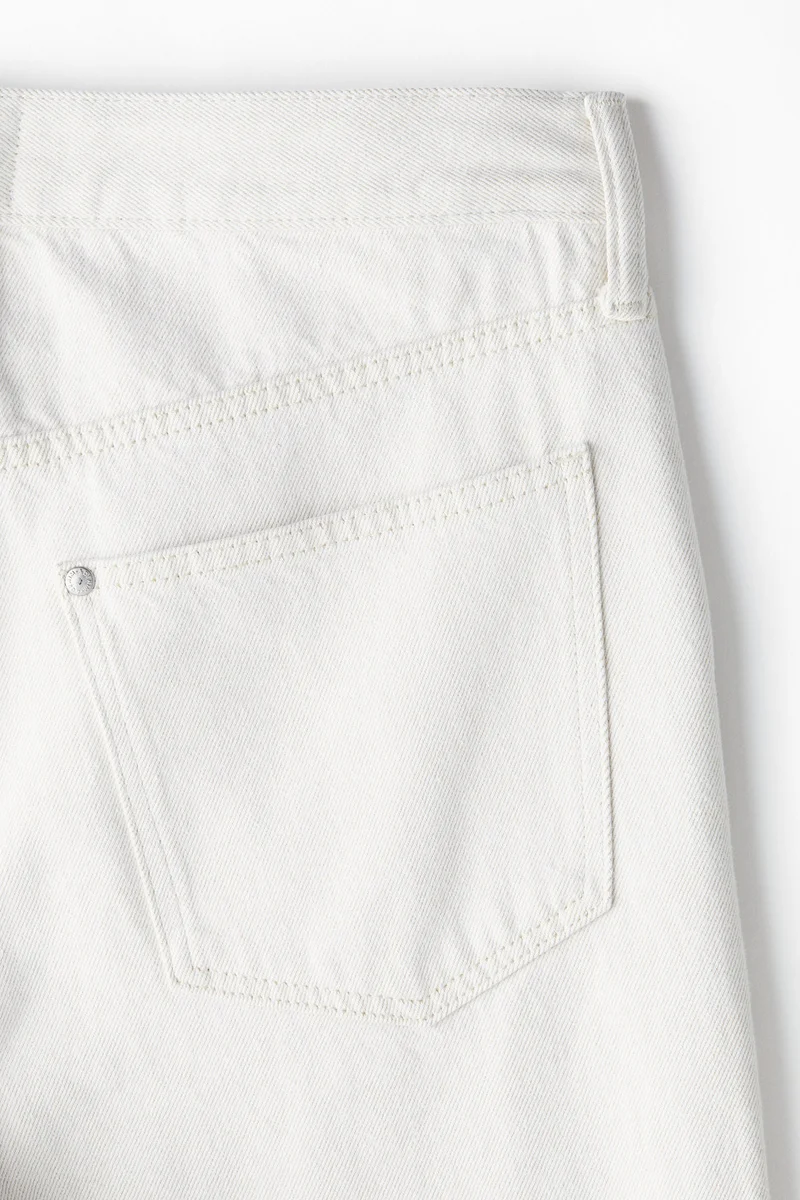 H&M Relaxed Fit 5-Pocket Twill Trousers