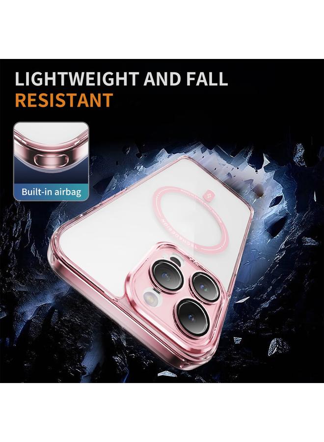 S-TOP Case For iPhone 13 Pro Max Airbag Magsafe PC Hybrid TPU Phone Case - Image 5