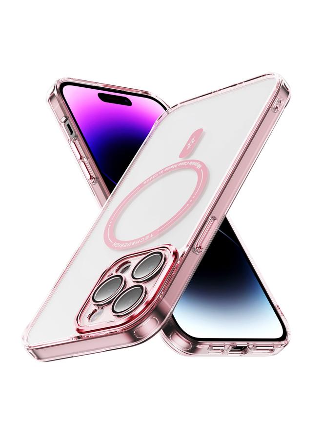 S-TOP Case For iPhone 13 Pro Max Airbag Magsafe PC Hybrid TPU Phone Case - Image 1