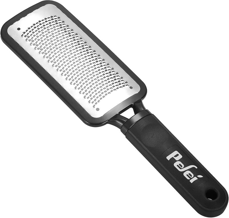 Colossal Pedicure Rasp Foot File Professional Foot Care Pedicure Stainless Steel File to Removes Hard Skin Can Be Used On Both Dry and Wet Feet