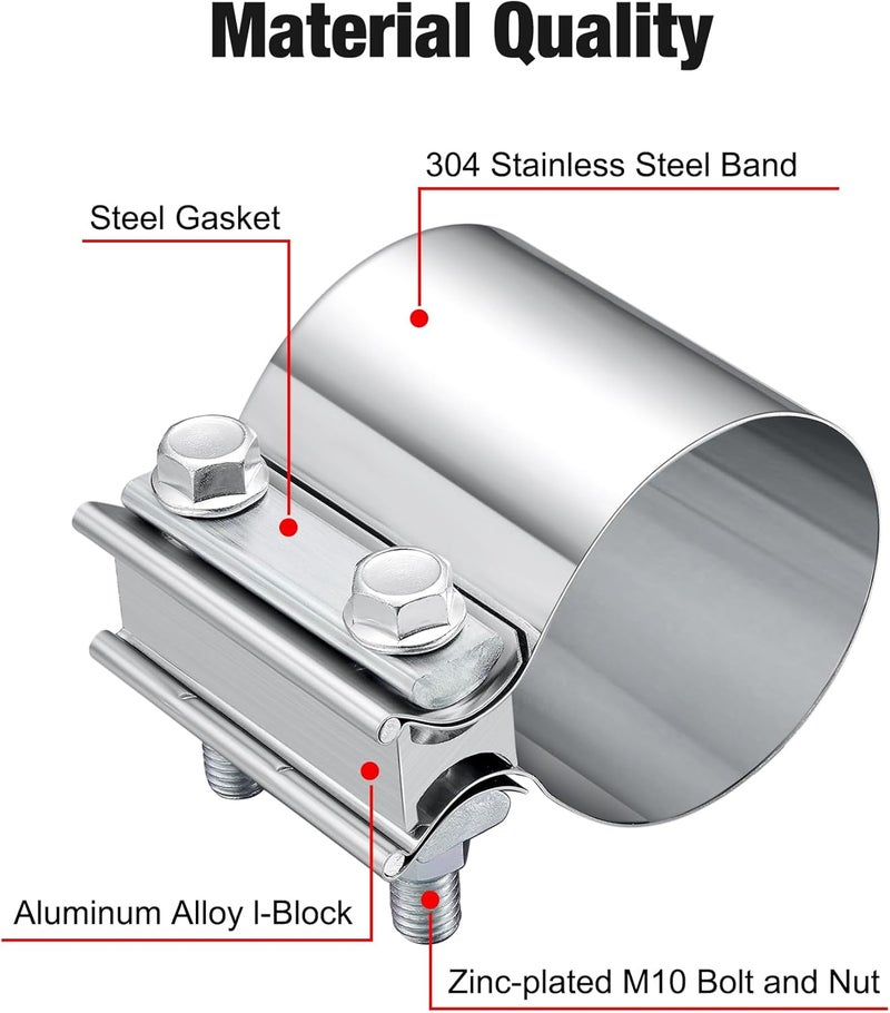 EVIL ENERGY 3.0 Inch Exhaust Clamp - Image 4