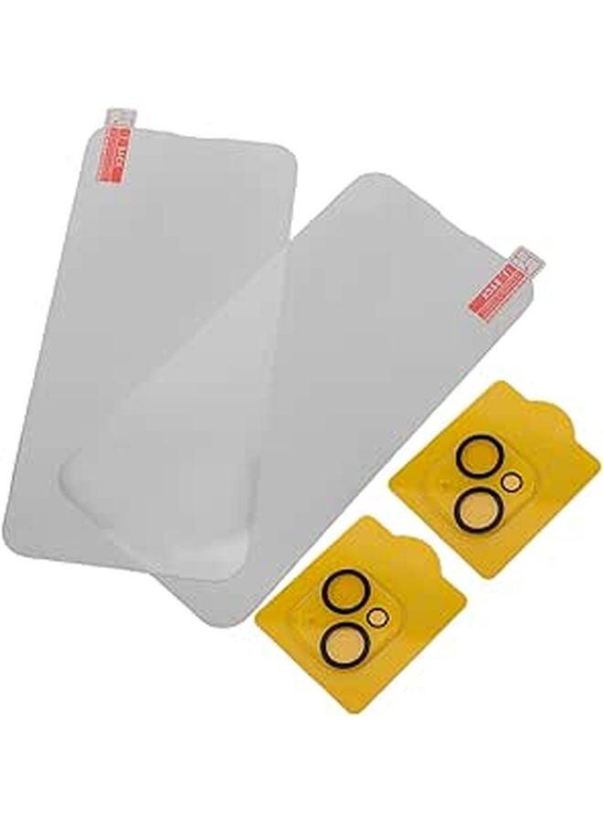 2 Pack Mini Screen Camera Lens Protector Tempered Glass Film HD Clarity Easy Application - Image 1