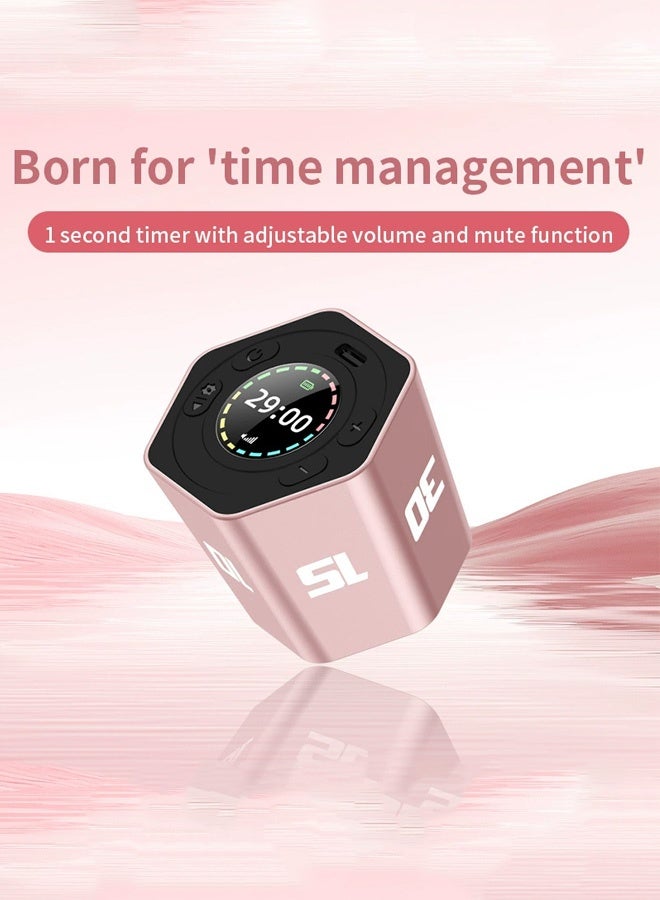 Hexagon Flip Timer, Kitchen Digital Timer, Smart Study Countdown Visual Timer, Magnetic Productivity Timer, Kitchen Gadgets, Cheap Items Kitchen Accessories  - Image 1