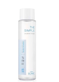SCINIC Scinic The Simple Calming Toner Sensitive Skin Toner pH 5.5, 4.90 fl oz (145ml)  - Image 1