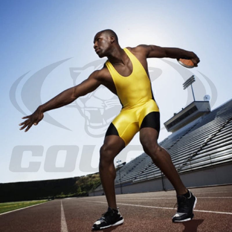 Cougar Practice Wooden Competition Practice Discus Throw for Men/Women with Steel Rim, 1.50 KG - Image 3