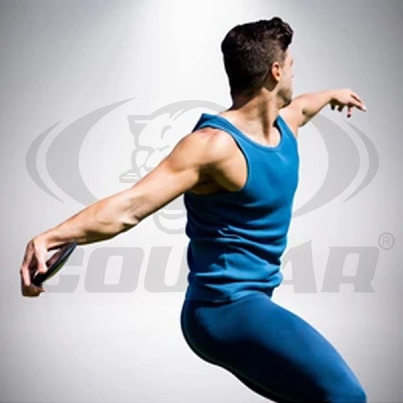 Cougar Practice Wooden Competition Practice Discus Throw for Men/Women with Steel Rim, 1.50 KG - Image 2