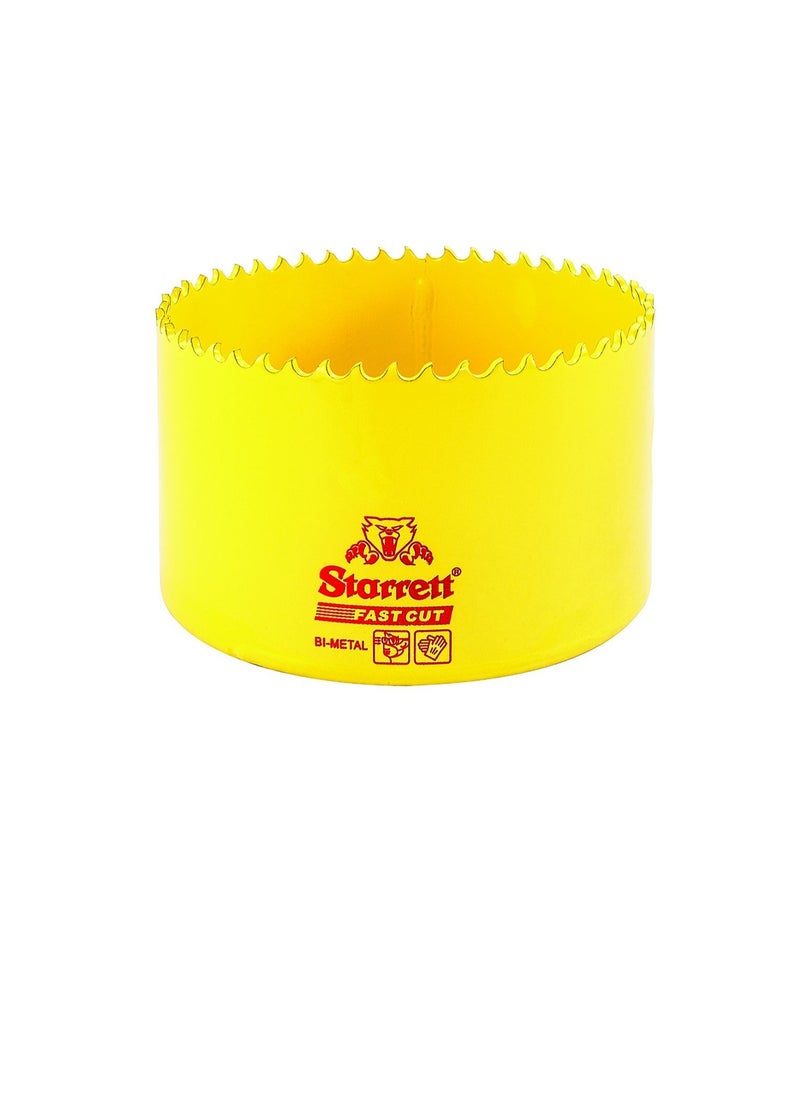 Starrett - Starrett 63FCH105 Hole saw (105 mm) Yellow - Image 1