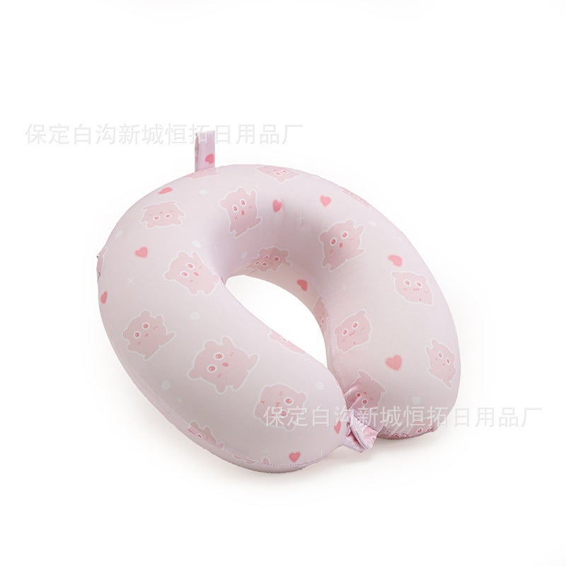 Wholesale U-shaped pillow custom logo office lunch break pillow neck pillow travel neck pillow aircraft car U-shaped pillow - Image 3