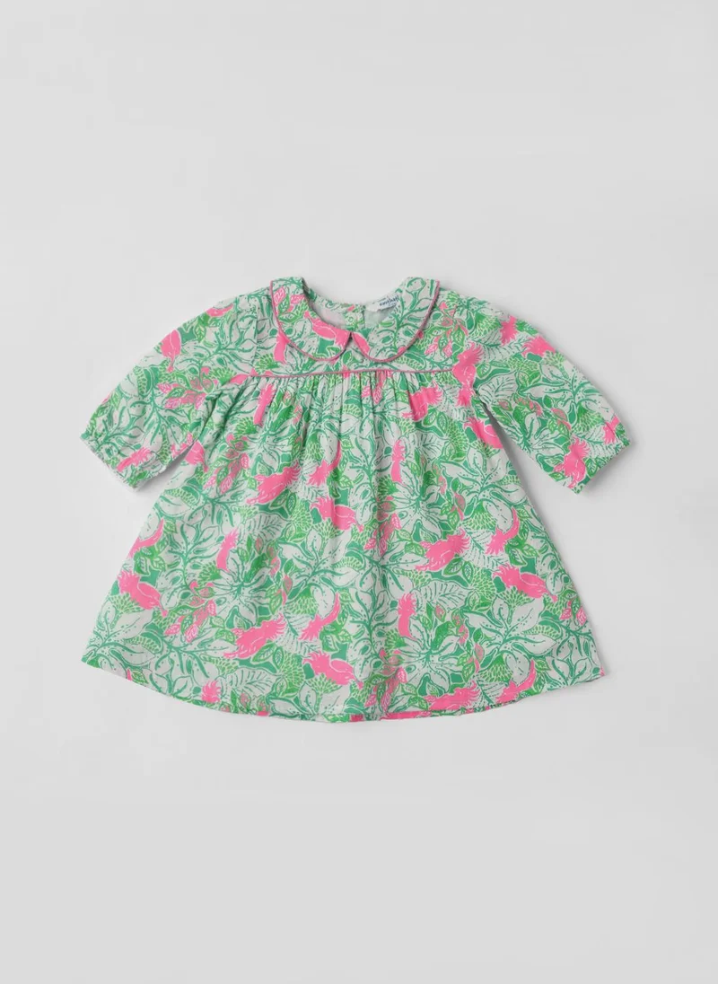 Nautinati Printed Collar Dress