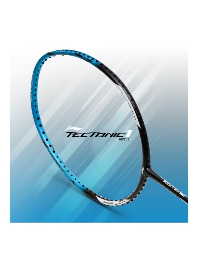 لي-نينج لي نينغ سوبر سيريز SS100 الجرافيت الكربوني مضرب تنس ريشة مشدود with Full Racket Cover - تصميم خفيف عالي الأداء للعب الاحترافي - Image 5