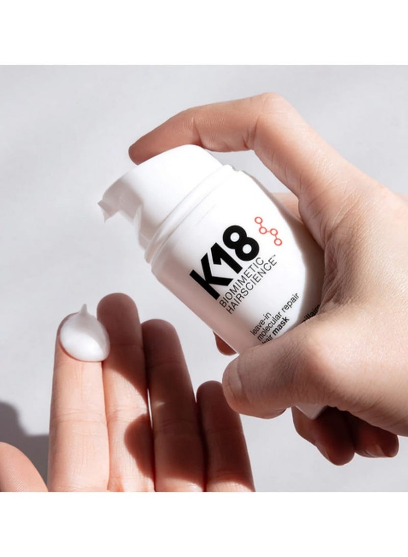 كيه ثمانية عشر ماسك ليف إن لإصلاح الشعر الجزيئي التالف والجاف من كيه 18 - Image 2