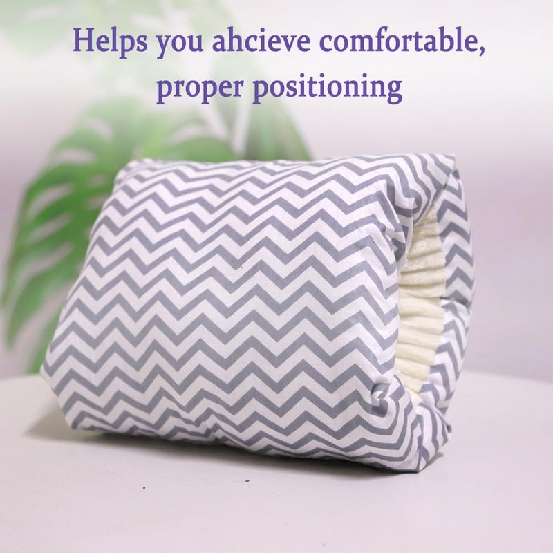 HOWUKE Baby Nursing Arm Breastfeeding Pillow, Breast Feeding Pillows for Babies, Bottle Feeding Travel Pillows for Newborn - Image 2