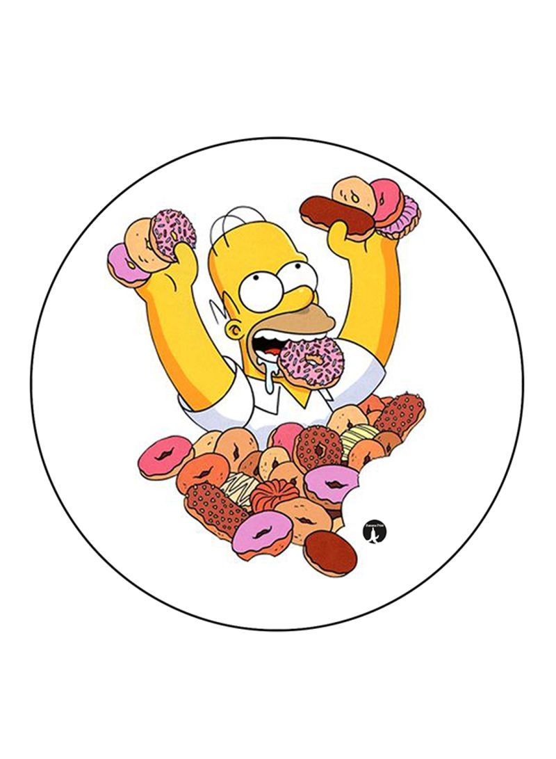 RKN Simpsons Printed Mouse Pad Multicolour