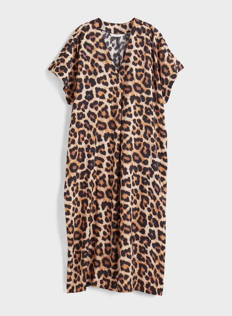 H&M Leopard Print Dress