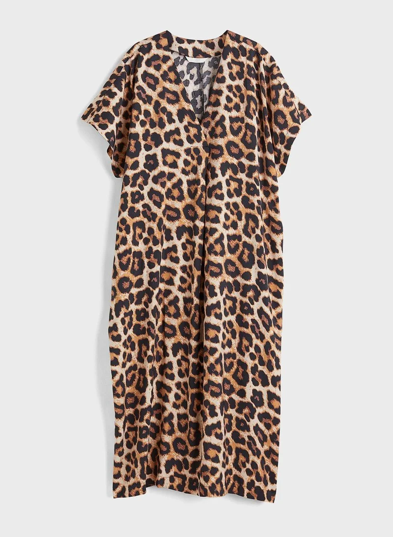 H&M Leopard Print Dress
