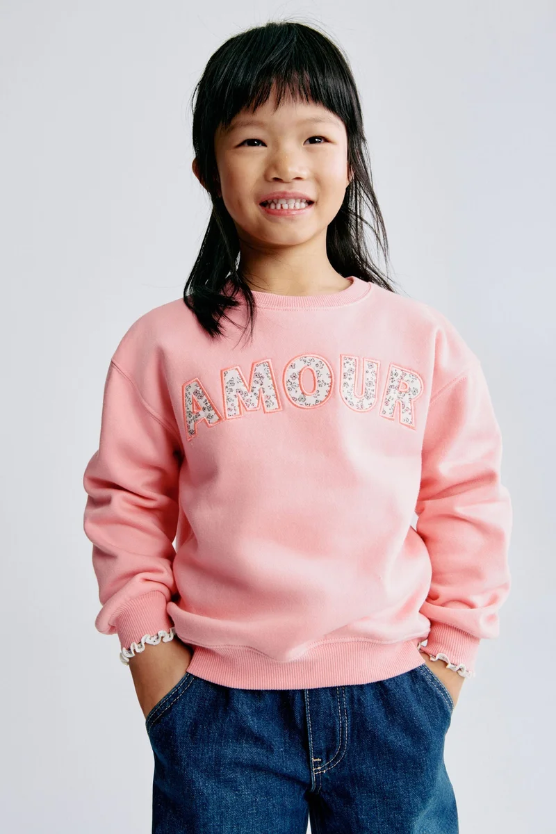 H&M Motif-detail sweatshirt