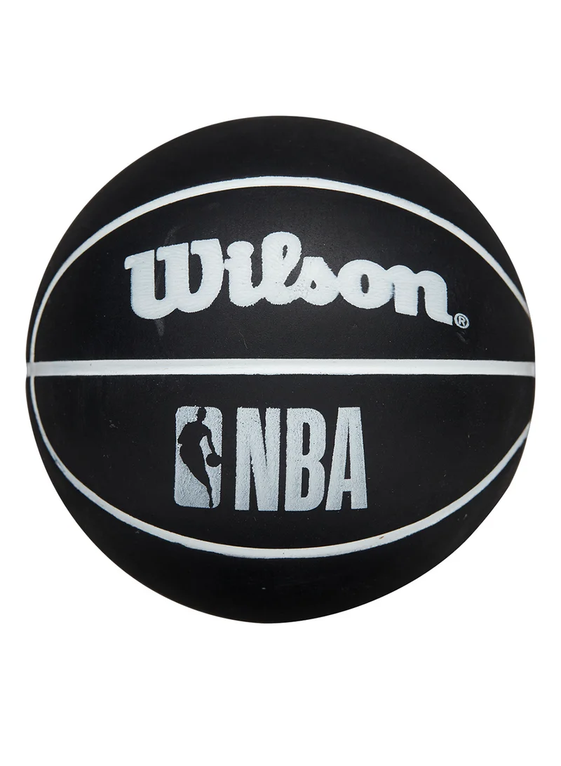 ويلسون كرة سلة مصغرة دريبلر إن بي إيه - نسخة مصغرة إن بي إيه - سوبر مصغرة - أسود