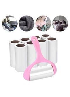 BLOOMING TIME Pet Hair Remover Lint Roller with 9 Rolls Paper Core, Tearable Clothes Furniture Pet Cat Dog Lint Brush  - Image 2