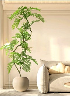 Merry Moments Artificial Trees Artificial Plants Faux Plants Fake Tree Fake Green Interior Artificial No Care Required for Home Indoor Office Everfresh Pot Included Height 1.6m  - Image 1