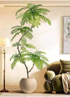 Merry Moments Artificial Trees Artificial Plants Faux Plants Fake Tree Fake Green Interior Artificial No Care Required for Home Indoor Office Everfresh Pot Included Height 1.6m  - Image 2