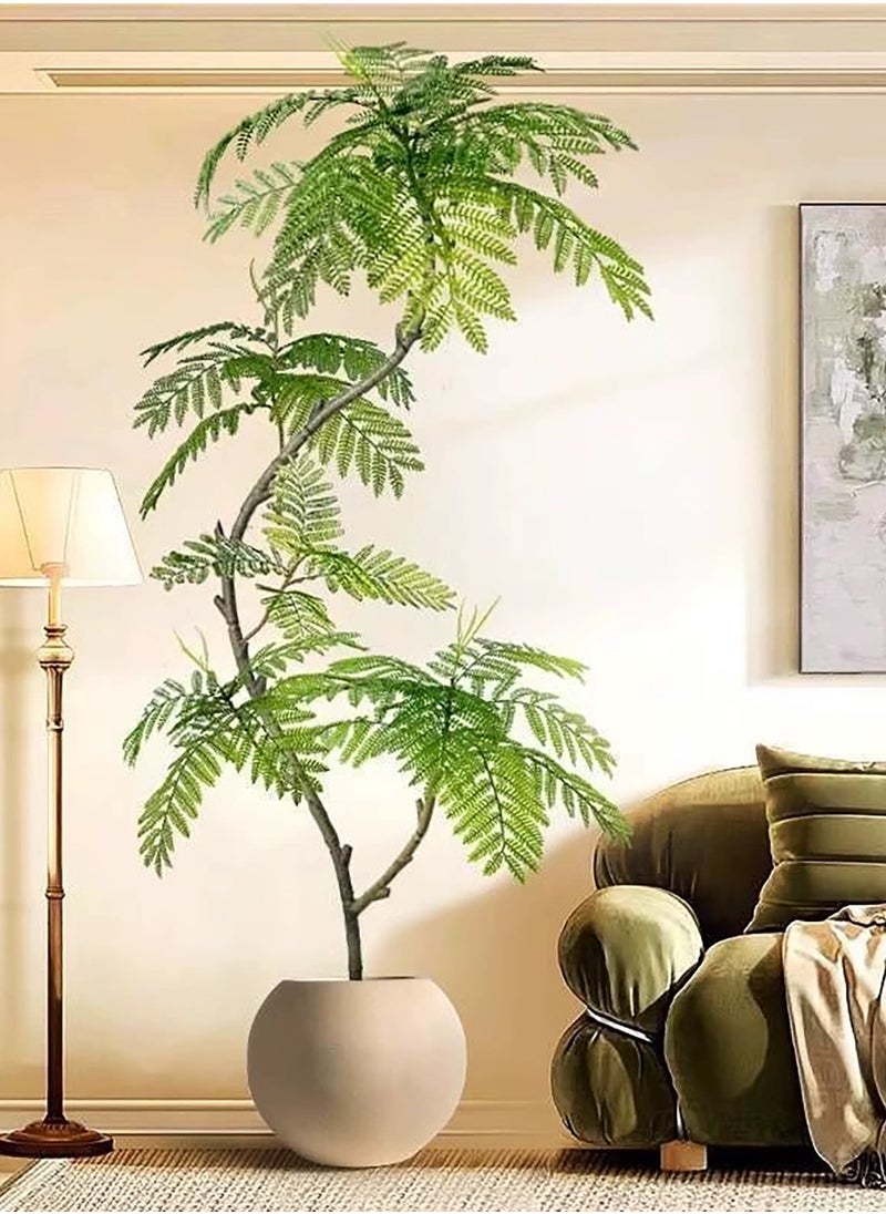 Merry Moments Artificial Trees Artificial Plants Faux Plants Fake Tree Fake Green Interior Artificial No Care Required for Home Indoor Office Everfresh Pot Included Height 1.6m  - Image 2