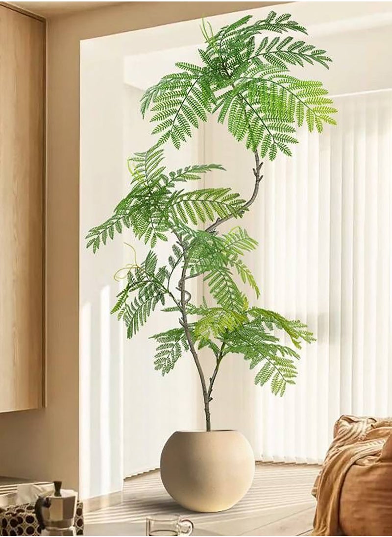 Merry Moments Artificial Trees Artificial Plants Faux Plants Fake Tree Fake Green Interior Artificial No Care Required for Home Indoor Office Everfresh Pot Included Height 1.6m  - Image 3