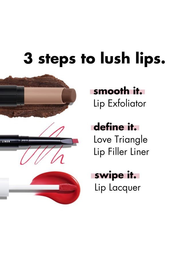 elf طلاء شفاه، مغذي، غير لزج، لامع للغاية مع لون شفاف، مدعم بفيتامينات A و E، نباتي وخالي من القسوة، عضة حب - Image 3