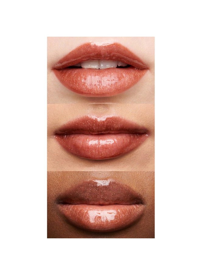 elf طلاء شفاه، مغذي، غير لزج، لامع للغاية مع لون شفاف، مدعم بفيتامينات A و E، نباتي وخالي من القسوة، عضة حب - Image 4