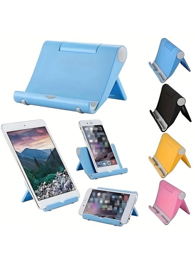 Green Universal Folding Phone Stand Portable Desktop Holder for Mobile Tablet - Image 3