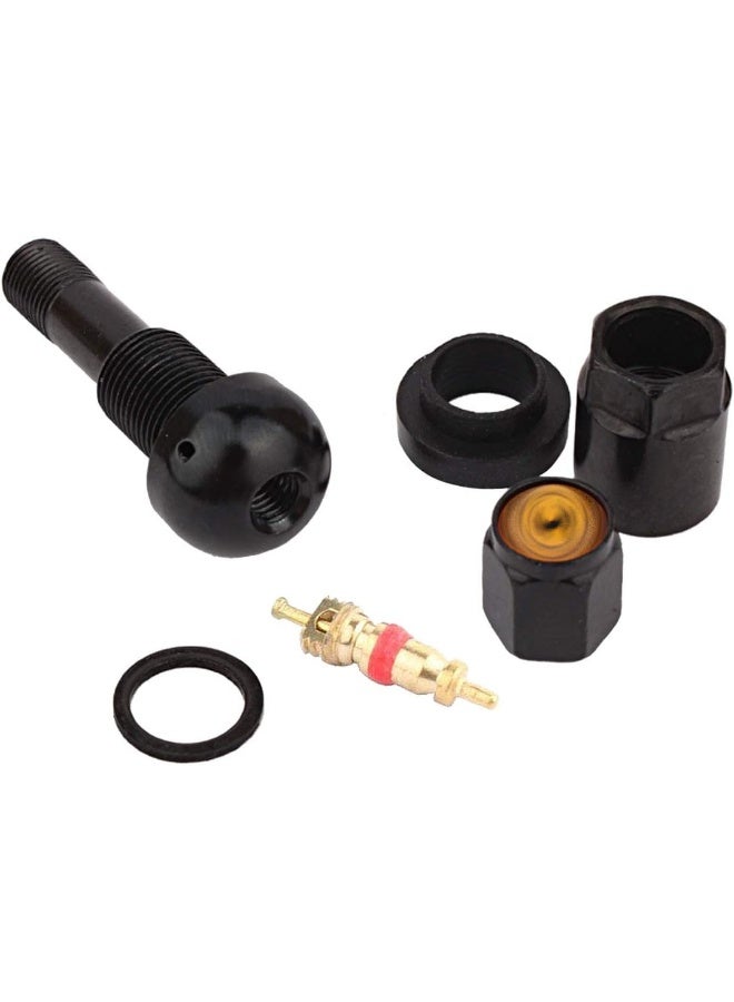 TOMALL TOMALL TPMS Black Bolt-in Tire Valve Stem Caps Explosion Proof Inner Tube Valve - Image 5