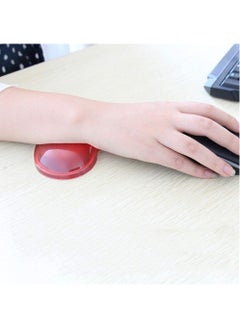 Ergonomic Silicone Gel Wrist Support Mouse Pad, Clear Wristband Pad for Desktop Computer, Heart-Shaped Translucence Cool Hand Pillow Cushion, Effectively Reduce Wrist Fatigue and Pain (Red) - pzsku/ZDE6621223C1D1995B21BZ/45/_/1714145368/b41aa558-4732-4d54-8ea8-33fd56ec2b1d