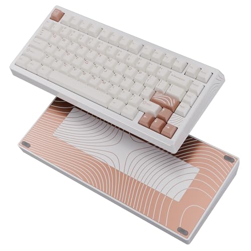 BOOG75 75 Gaming Keyboard with GATERON KS37B Magnetic Switches Rapid Trigger Toggle Hall Effect Keyboard Hot Swappable Gasket Mount Wired Custom Aluminum HE Key Board for Laptop PC White