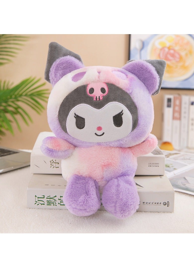 kuromi New Cartoon Melody Kuromi Series Cute Plush Doll Stuffed Children Toys Birthday Gifts 23*12*10cm - Image 1