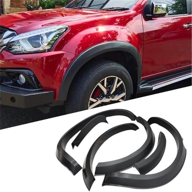 Wivplex Car Fender Flares for Isuzu Mu-X 2017-2020 - Image 2