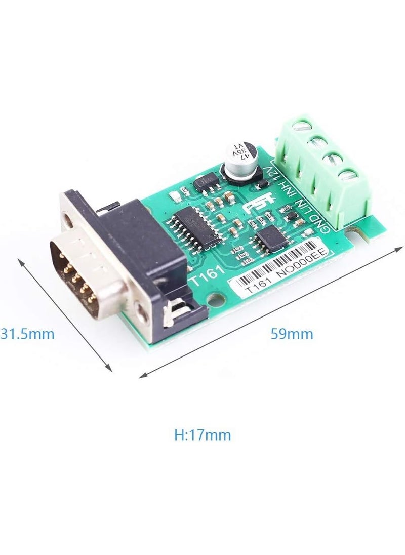 DONGKER - DONGKER RS232 to LIN Bus ModuleRS485 to UART Converter DB9 Female Connector Breakout Board - Image 1
