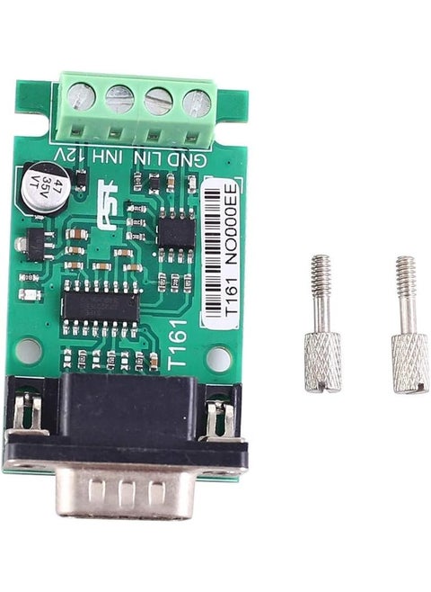 DONGKER RS232 to LIN Bus ModuleRS485 to UART Converter DB9 Female Connector Breakout Board