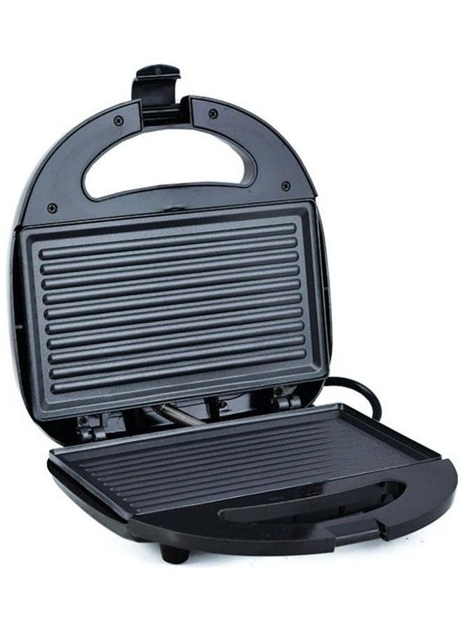REBUNE Electric 2 Slice Sandwich Burner 750 W RE-5-072 Black/Silver - Image 2