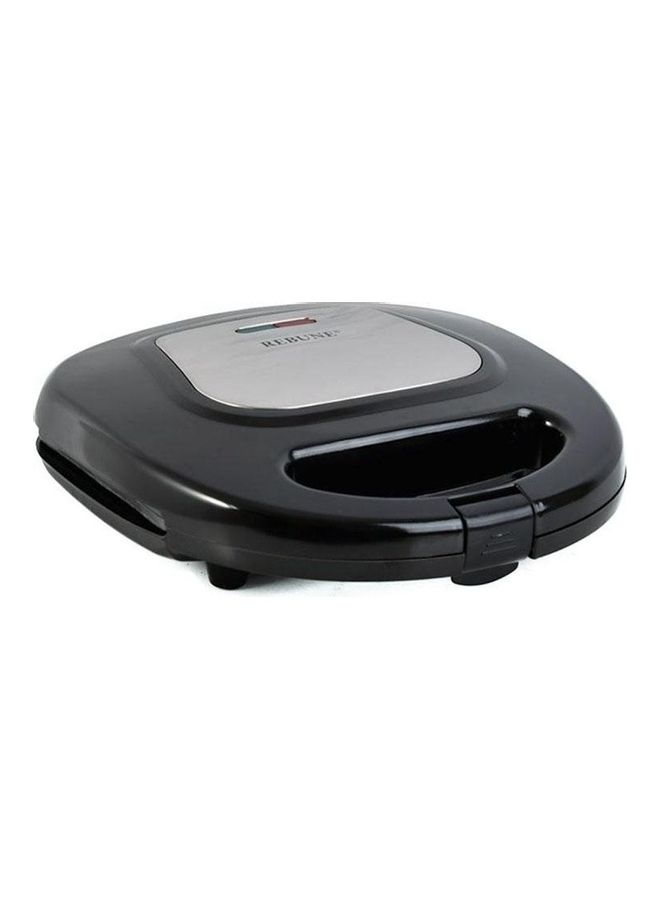 REBUNE Electric 2 Slice Sandwich Burner 750 W RE-5-072 Black/Silver - Image 1