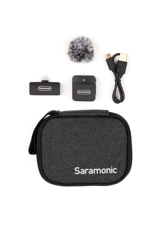 Saramonic Blink 100 B3 Ultra-Portable Clip-On Wireless Microphone System for iPhone & iPad with Lightning - Image 1