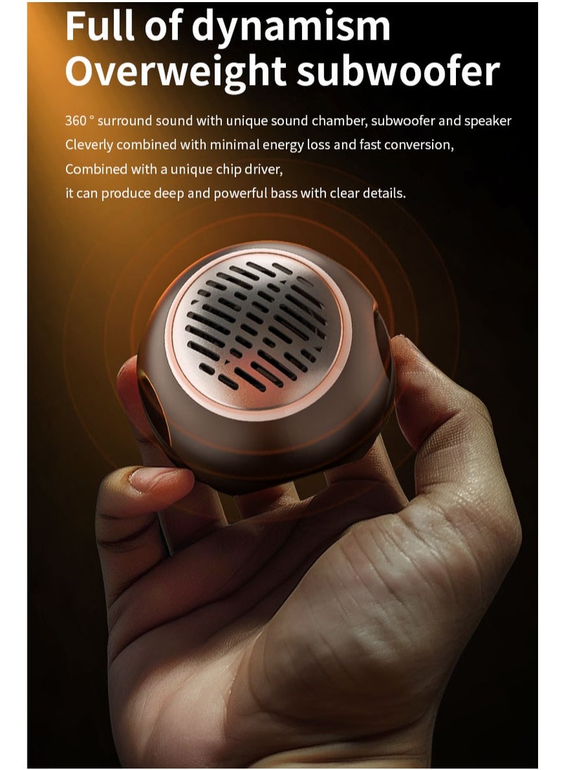Generic - Open Ear TWS Headphones with Ear hook, Portable Mini Speaker 3D Ball Charging Case Clear Stereo Sound Built-in Mic,Wireless Headset Earbuds Workout Sports Fitness Bluetooth Earphones (Lavender Purple) - Image 1