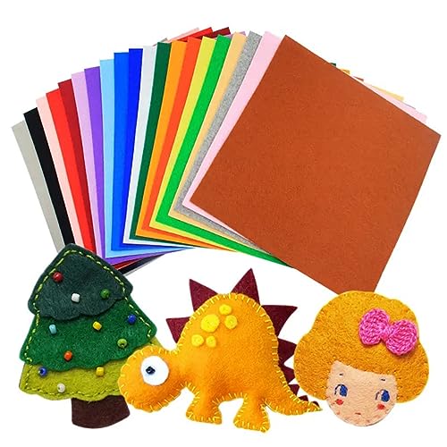 CHENGZHG Felt Fabric 1.8 mm Thick 36" x 72" - Soft Durable Felt by The Yard Felt Sheets for Arts and Crafts, DIY Sewing, Crafting Projects (Red) - Image 4
